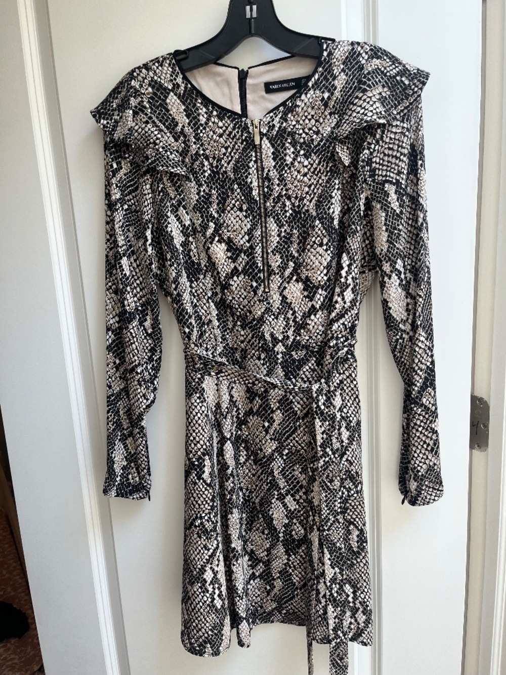Karen Millen Python Print Dress, size 6